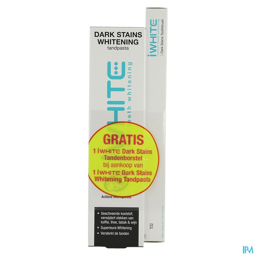 Iwhite Dentifrice Dark Stains Whitenig Tube 75ml