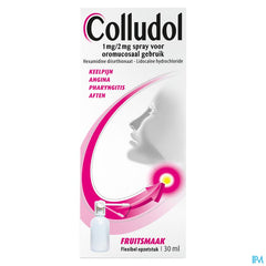 Colludol Spray buccal pour pulvérisation buccale - contre les maux de gorge