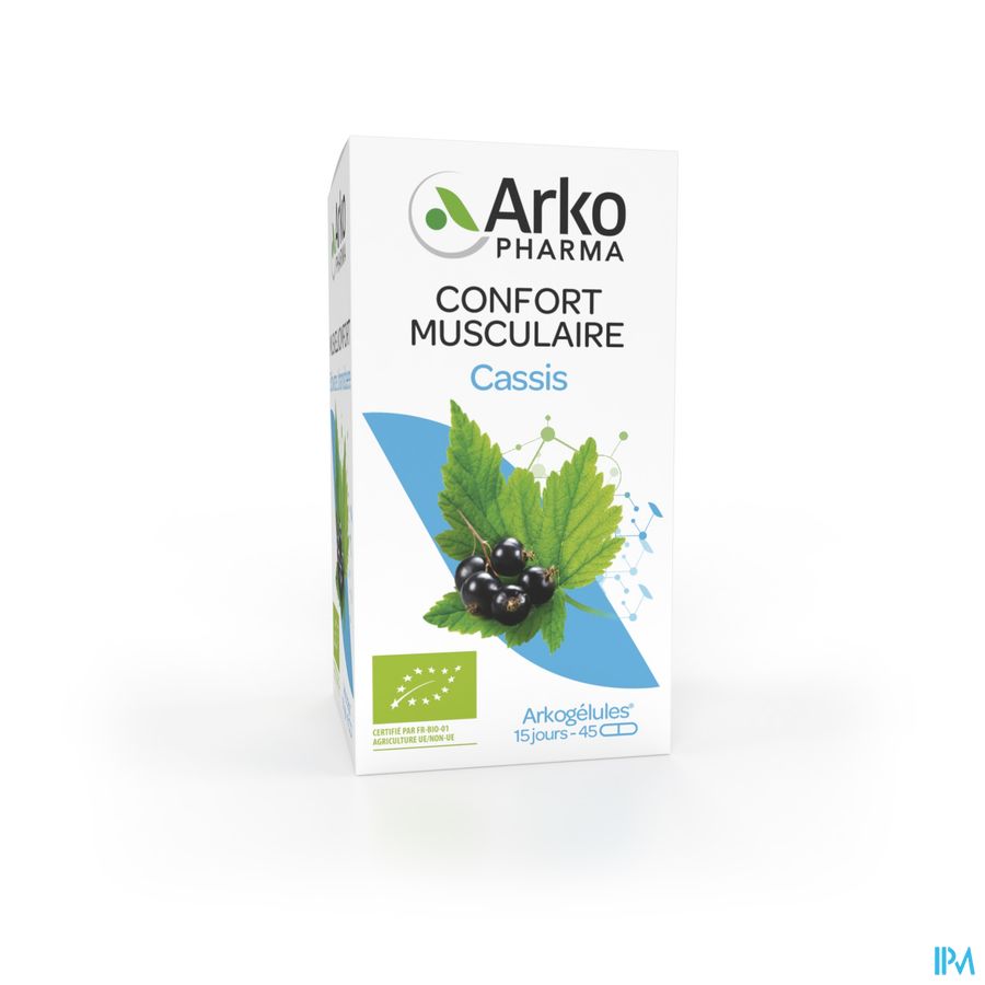 Arkopharma Arkogélules Cassis Bio Mobilité Articulaire 45 Gélules