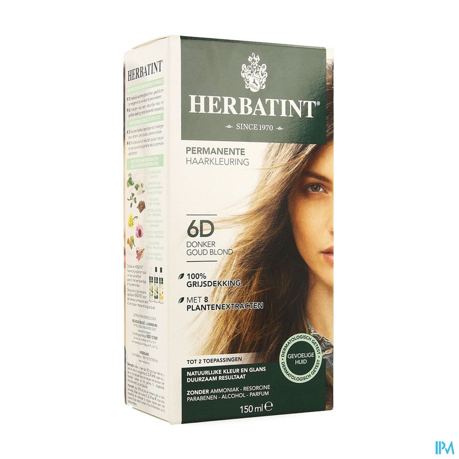 Herbatint Blond Fonce Dore 6d 150ml
