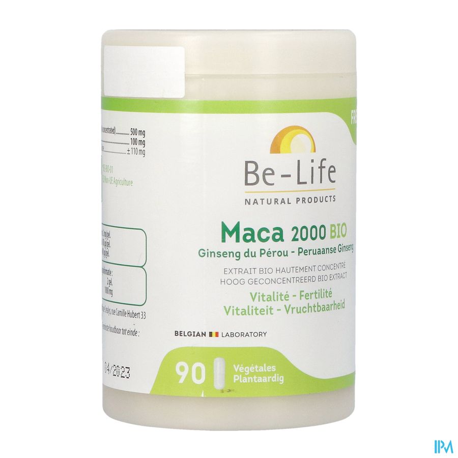 Maca 2000 Bio Be Life Pot Caps 90