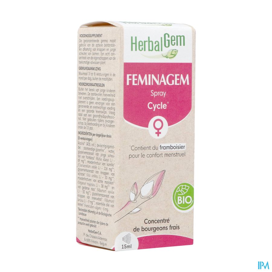 Herbalgem Feminagem Spray Bio 15ml