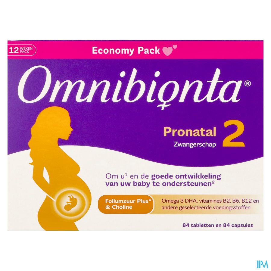 Omnibionta Pronatal 2 Gross 12 Sem.comp 84+caps84