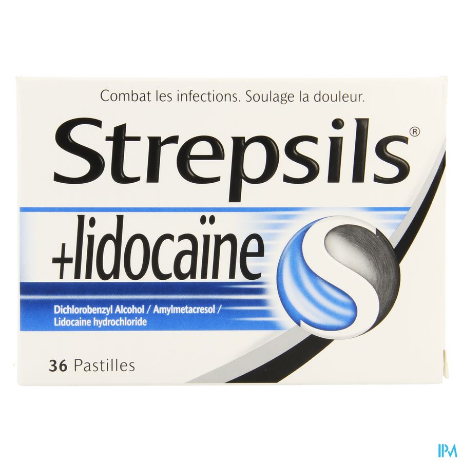Strepsils + Lidocaine Past 36