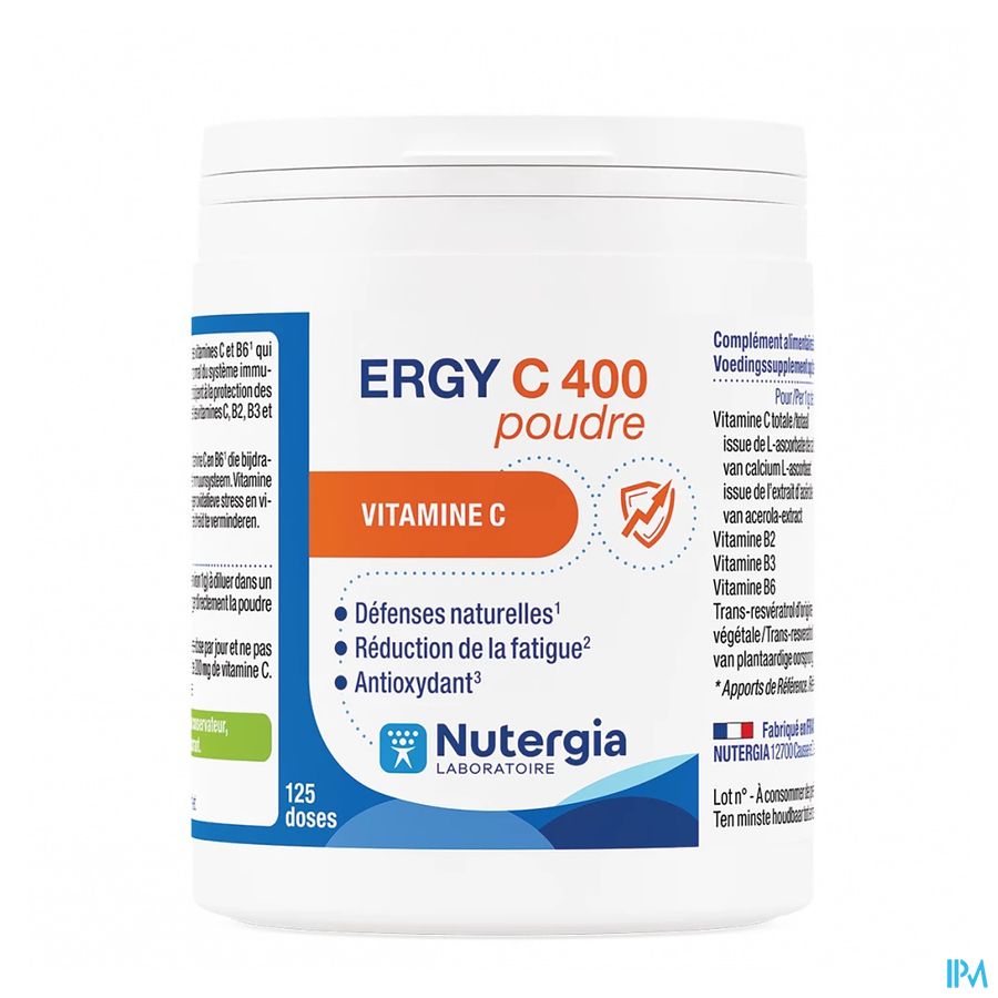 Ergy C 400 Pot 125g