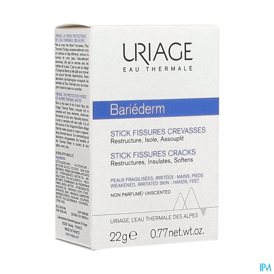 Uriage Bariederm Fissures-crevasses Stick 22g