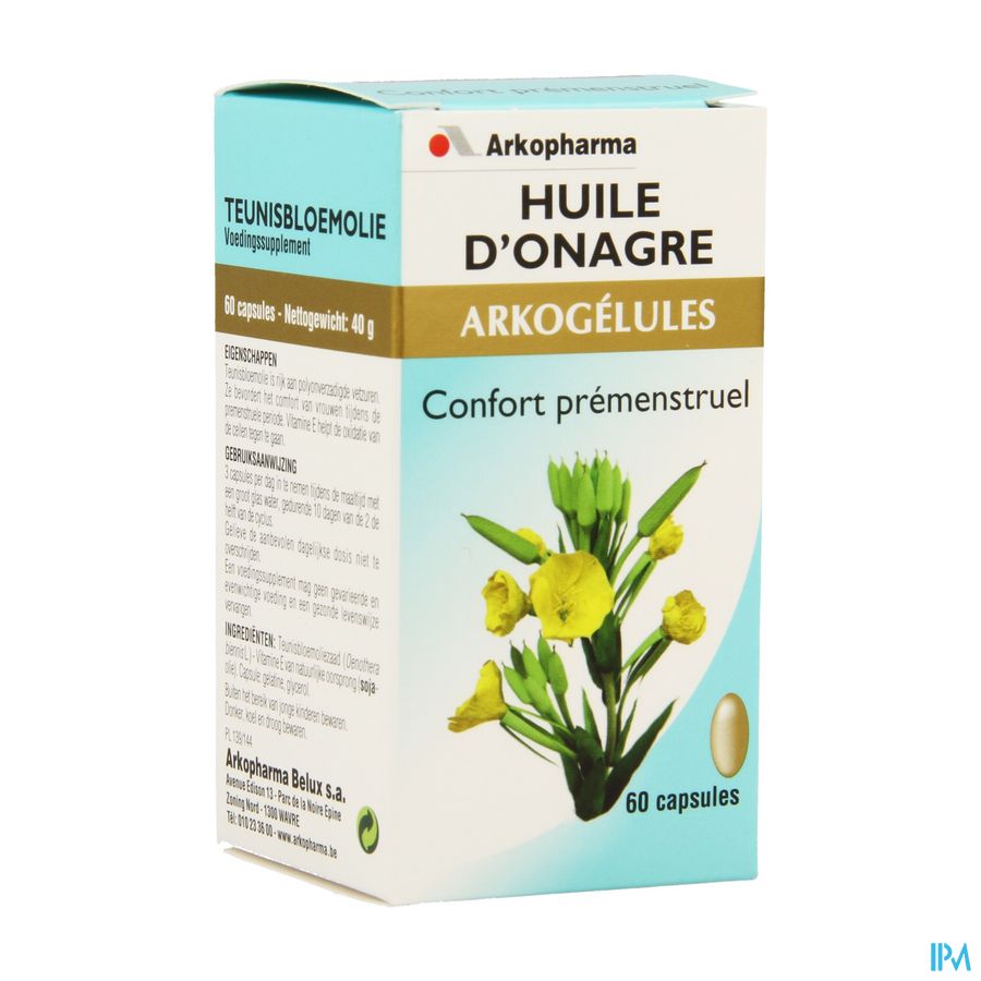 Arkogelules Huile Onagre 60