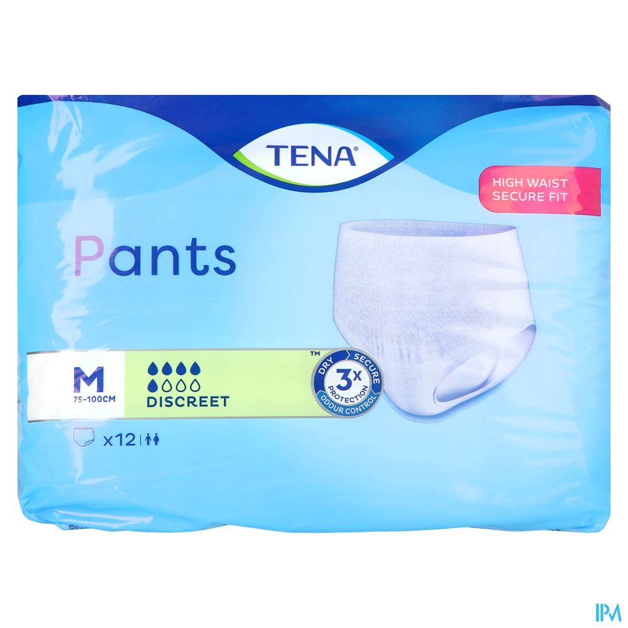 Tena Pants Discreet Medium 75-100cm 12 792300