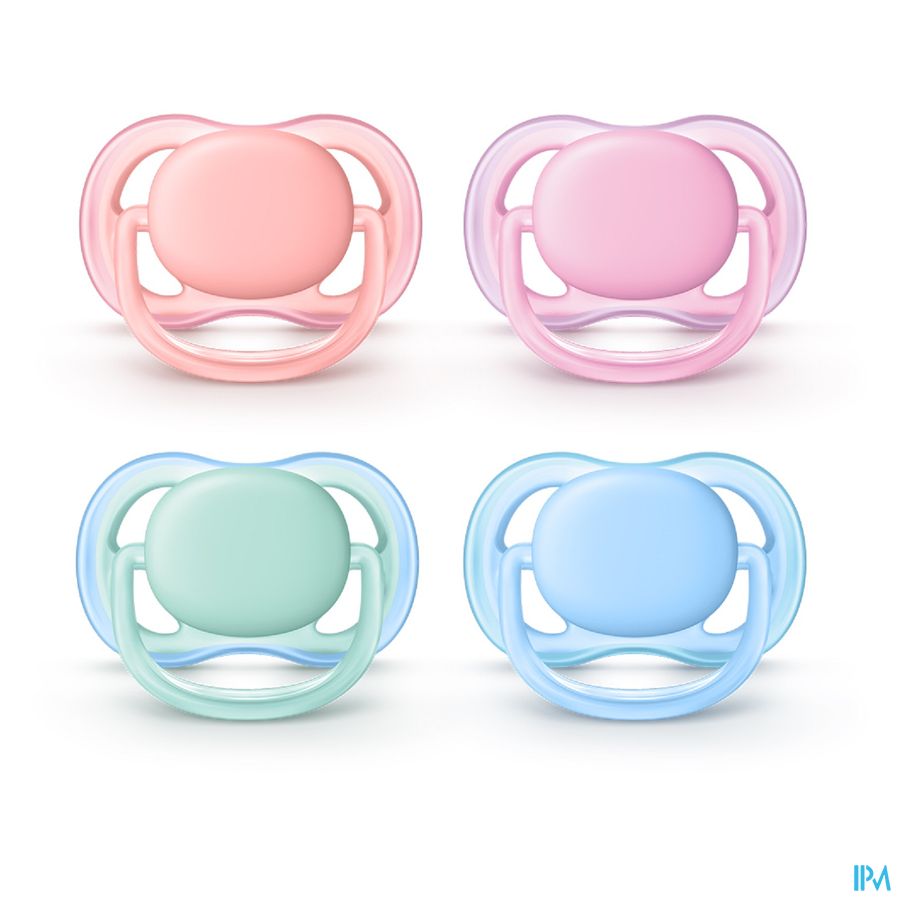 Philips Avent Sucette +0m 2 Air Mix Scf244/21