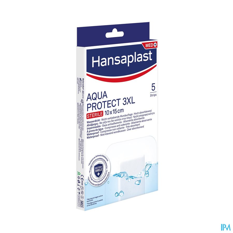 Hansaplast Aqua Protect 3xl Strips 5