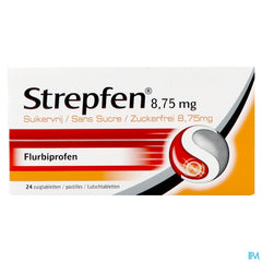 Strepfen 8,75mg S/sucre Past 24