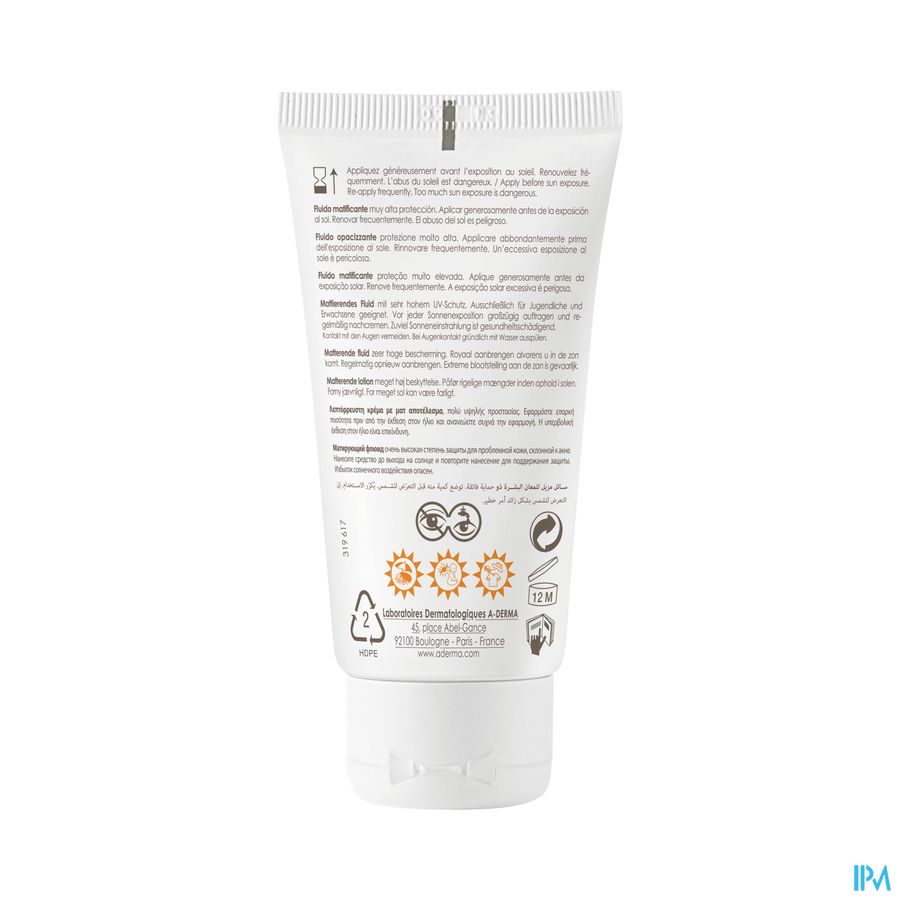 PROTECT AC Fluide Matifiant  SPF50+ 40ml