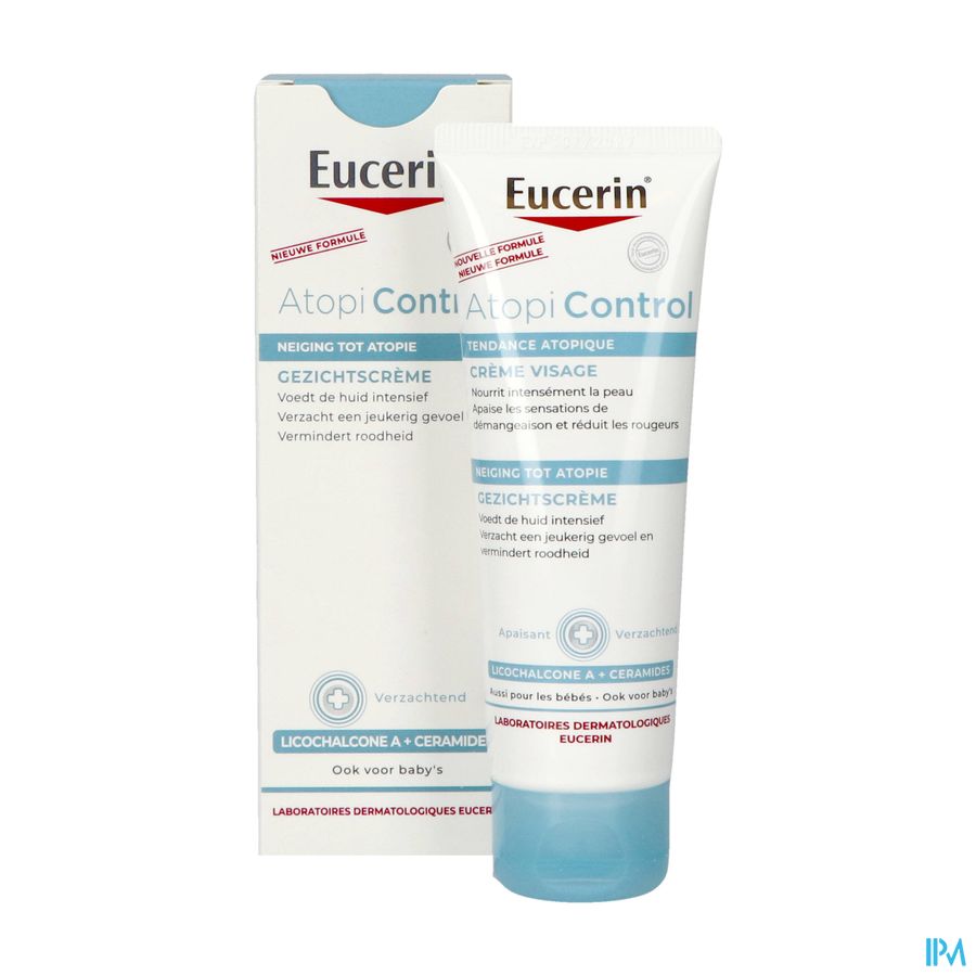 Eucerin Atopicontrol Creme Visage 50ml Nf