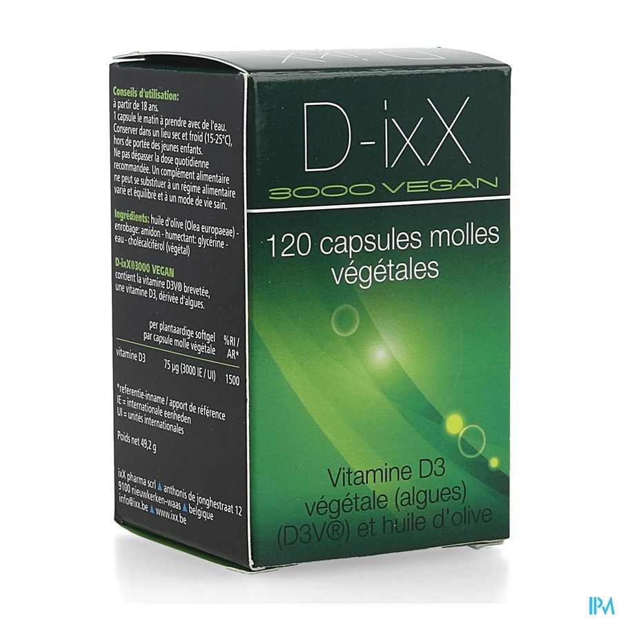 D-ixx 3000 Vegan Soft Caps 120