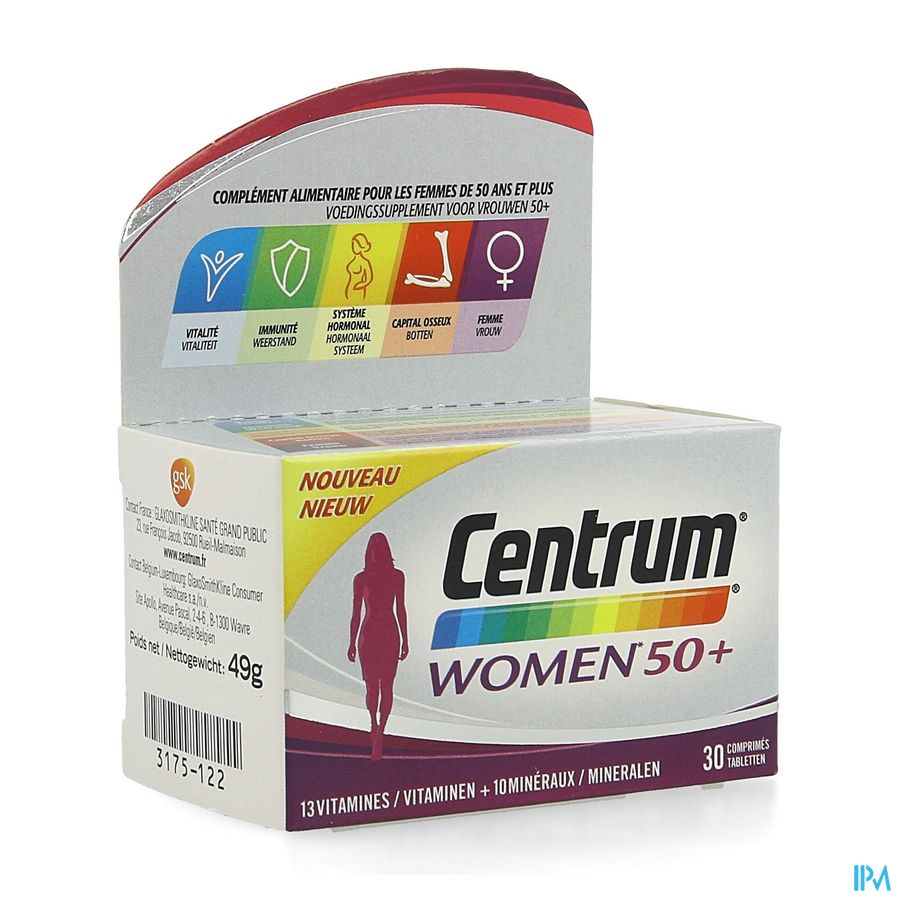 Centrum Women 50+ Comp 30