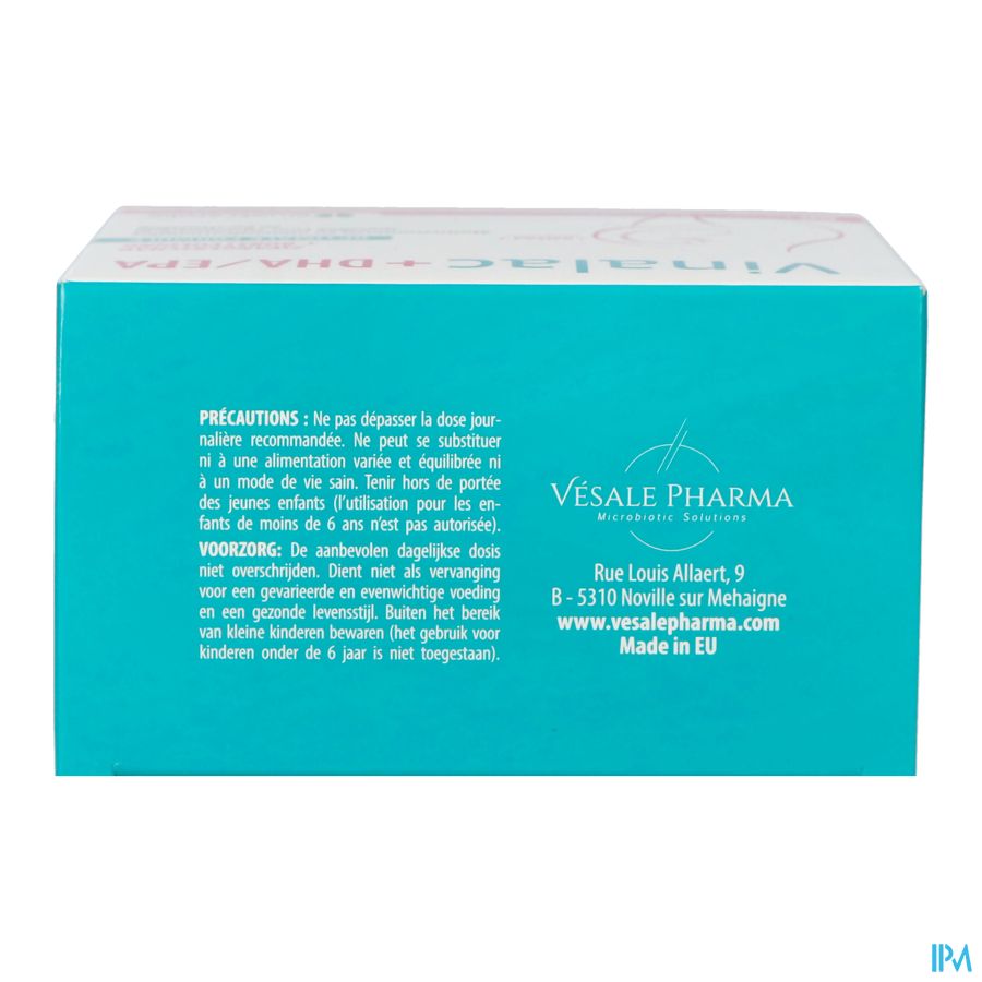Vinalac Dha/epa Caps 60 + 60
