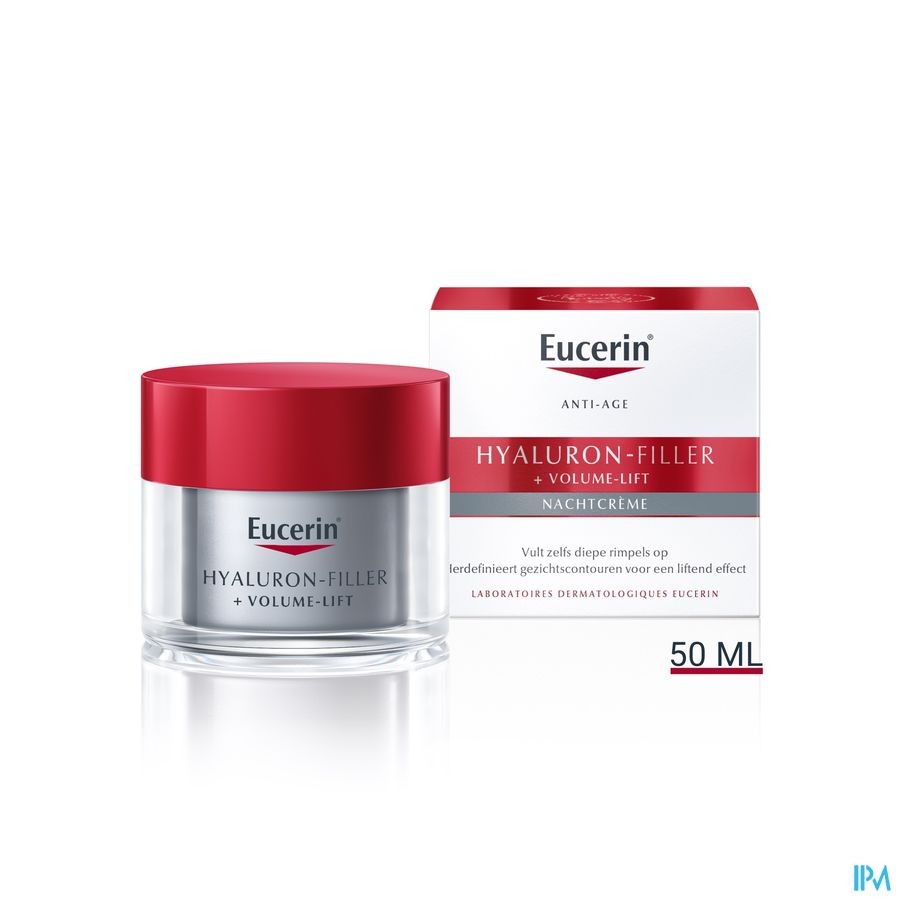 Hyaluron-Filler + Volume-Lift Soin de Nuit Anti-Rides & Anti-Âge Pot 50ml