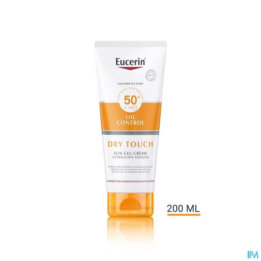 Sun Sensitive Protect SPF 50+ Toucher Sec Gel-Crème Texture Ultra-Légère Tube 200ml