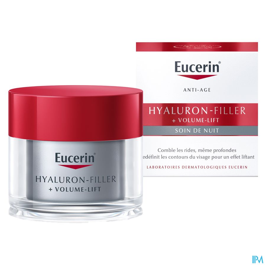 Hyaluron-Filler + Volume-Lift Soin de Nuit Anti-Rides & Anti-Âge Pot 50ml