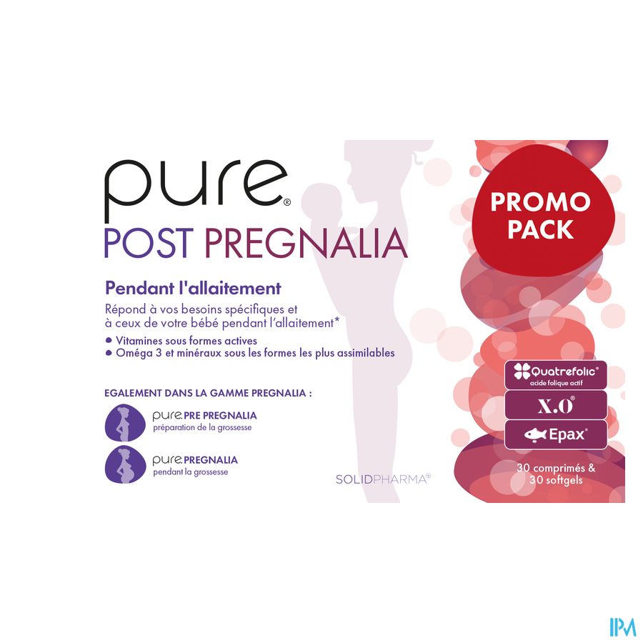 Pure Post Pregnalia Comp 2x30 + Softcaps 30 Promo