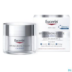 Hyaluron-Filler + 3x Effect Soin de Jour SPF 15 Peau Sèche Anti-Rides & Anti-Âge Pot 50ml