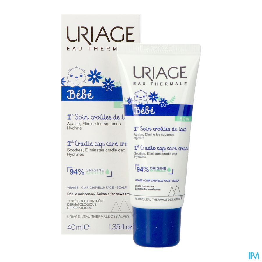 Uriage Bb Soin Croutes De Lait Creme Tube 40ml