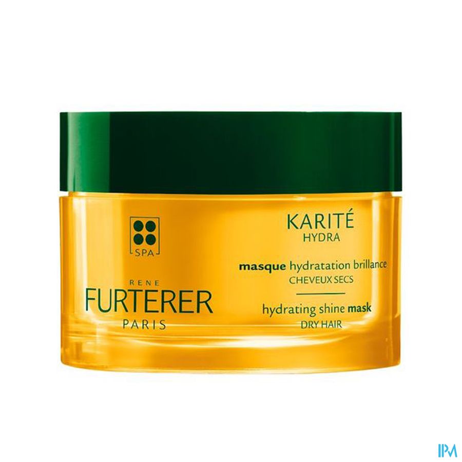 René Furterer - Masque hydratation brillance - Masque démêlant hydratant à l'huile de Karité - KARITE HYDRA