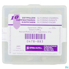 Glycerine Sopreli Supp Inf 10
