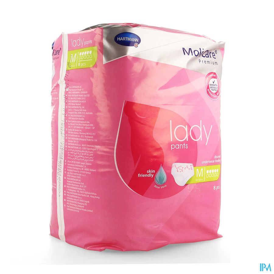 Molicare Pr Ladypants 5dropsm 8 P/s