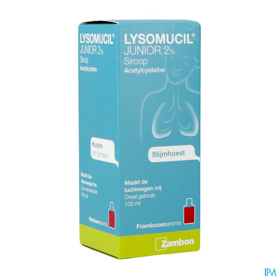 Lysomucil Junior 2% Sirop 100ml