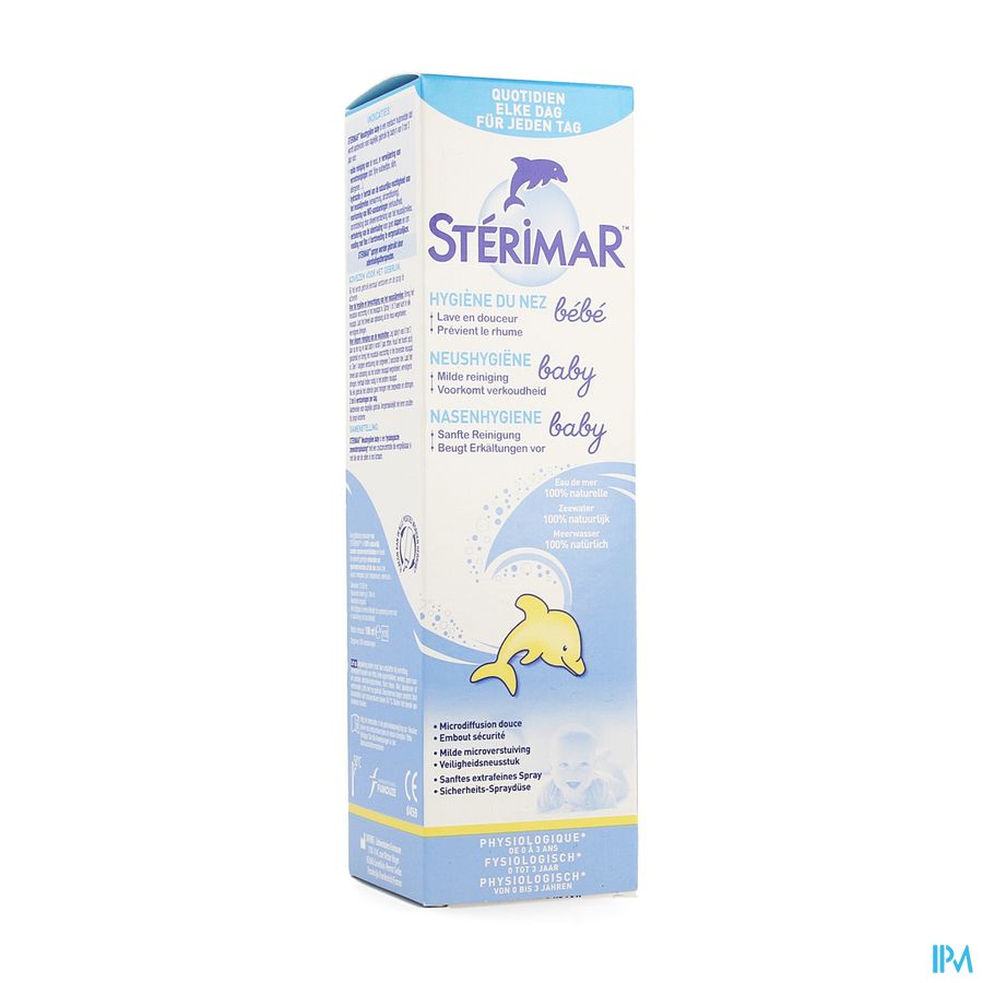 Sterimar Bebe Spray Nasal Eau De Mer 100ml
