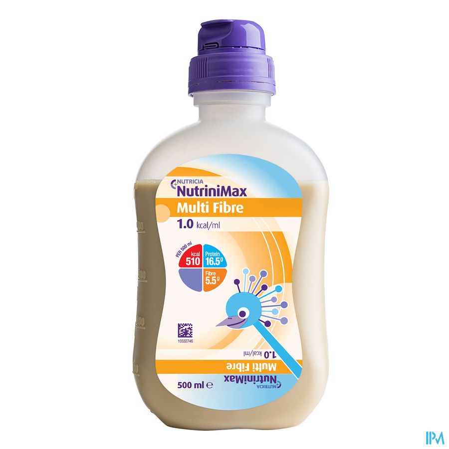Nutrinimax Multi Fibre Alimentation Complète Par Sonde Bouteille 500ml