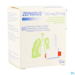 Zephirus 120mcg/20mcg Pdr Inhal. 60 Gel + 1 Inhal.