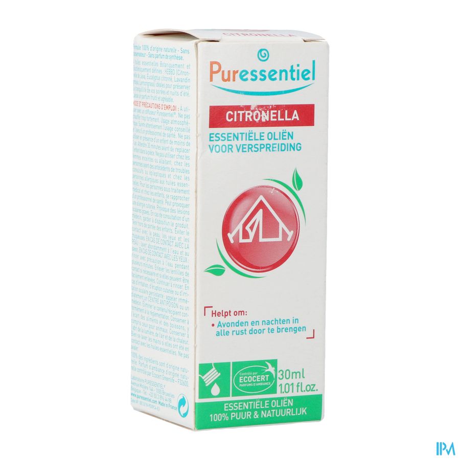 Puressentiel Diffusion Citronelle Complexe Fl 30ml