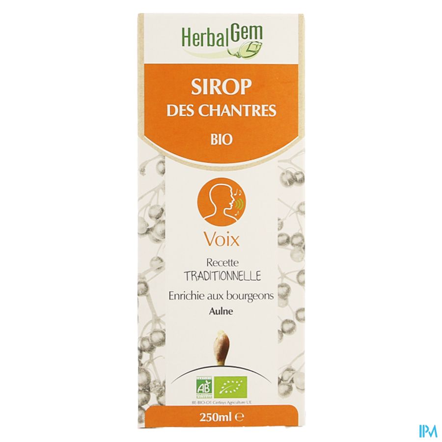Herbalgem Sirop Des Chantres 250ml