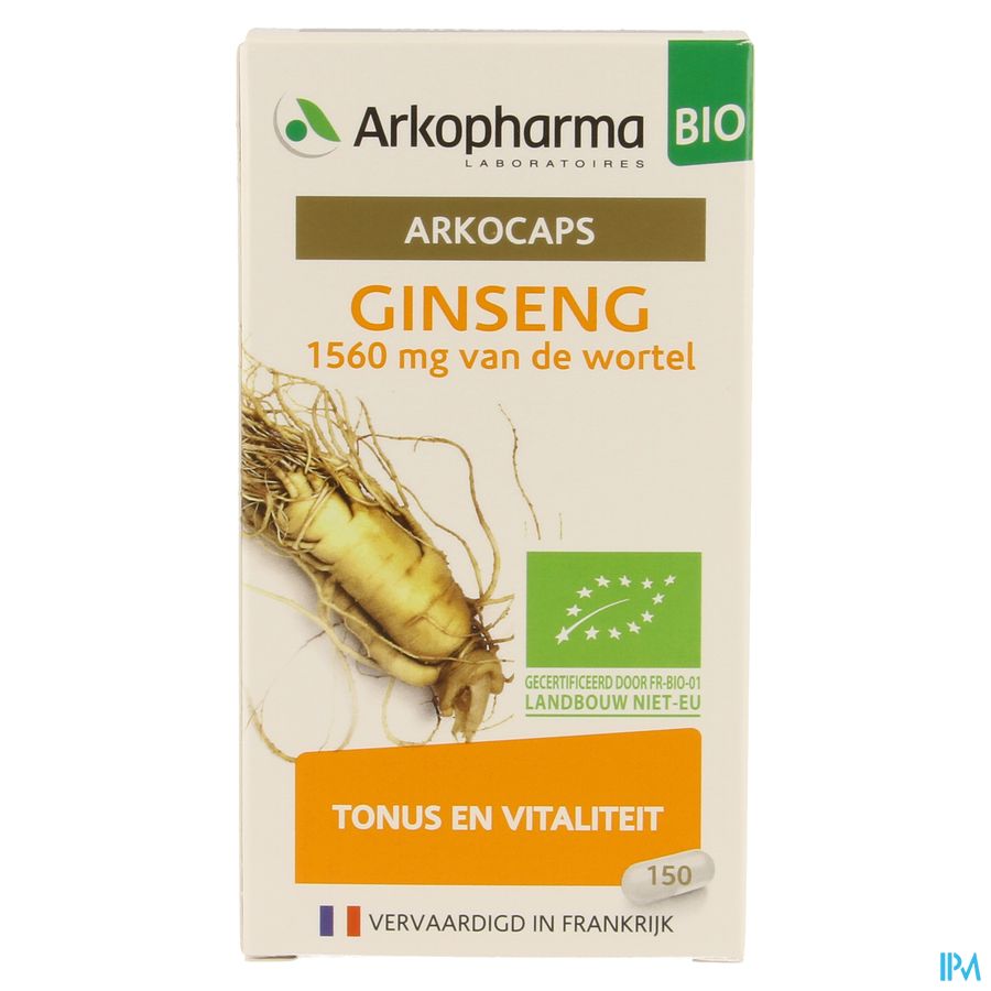 Arkogelules Ginseng Bio Caps 150