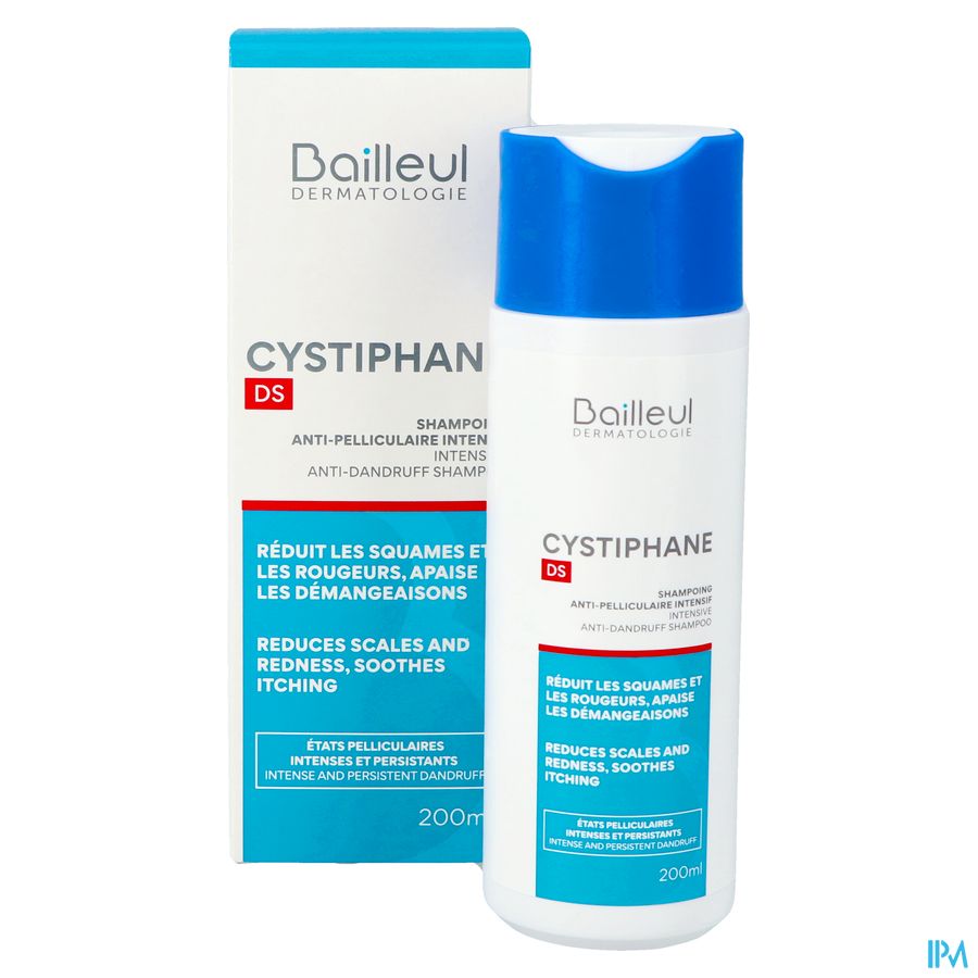 CYSTIPHANE DS - Shampoing anti-pelliculaire intensif 200 ml