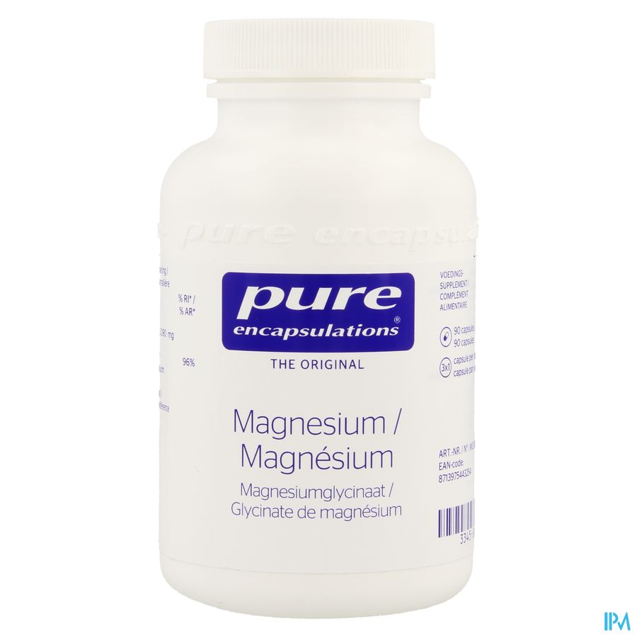 Pure Encapsulations Magnesium Glycinate Caps 90