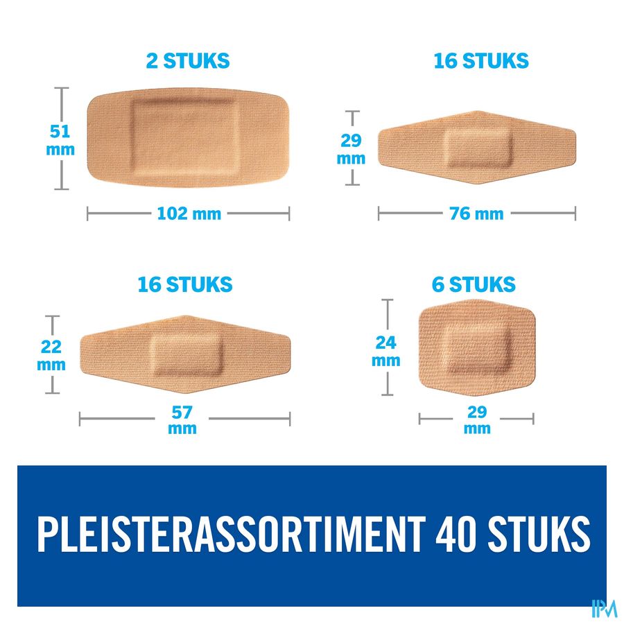 Nexcare 3m Duo Pansement Assortiment 40