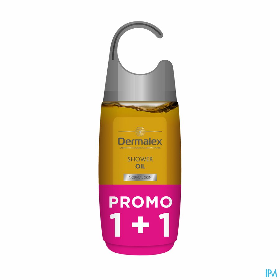 1+1 Dermalex® L''Huile De Douche Douce - Peau Normale - 250ml