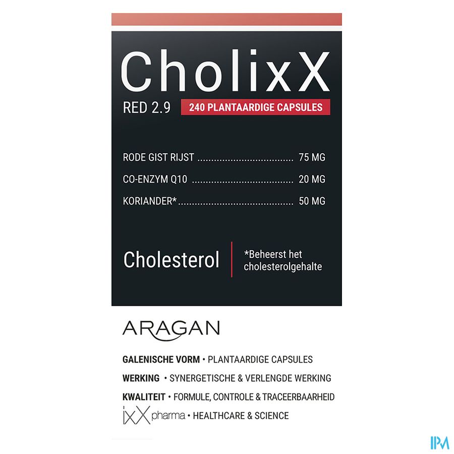 Cholixx Red 2.9 Caps 240