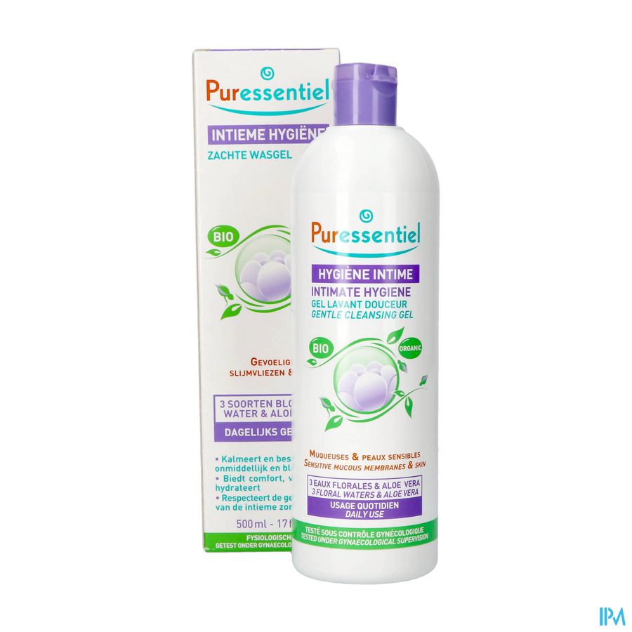 Puressentiel Hygiene Int.gel Lav.douceur Bio 500ml