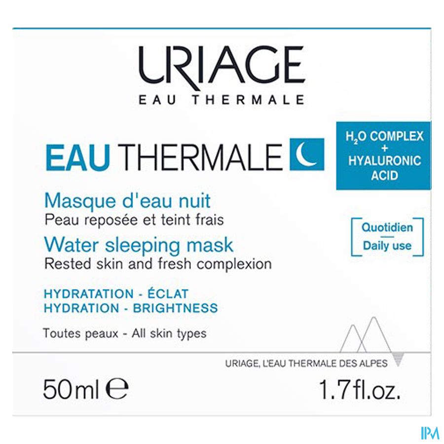 Uriage Eau Thermale Masque Eau Nuit 50ml