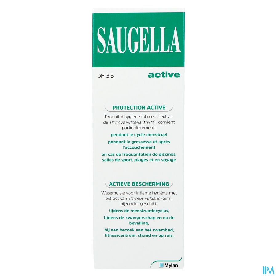 Saugella Active Emulsion 250ml Nf