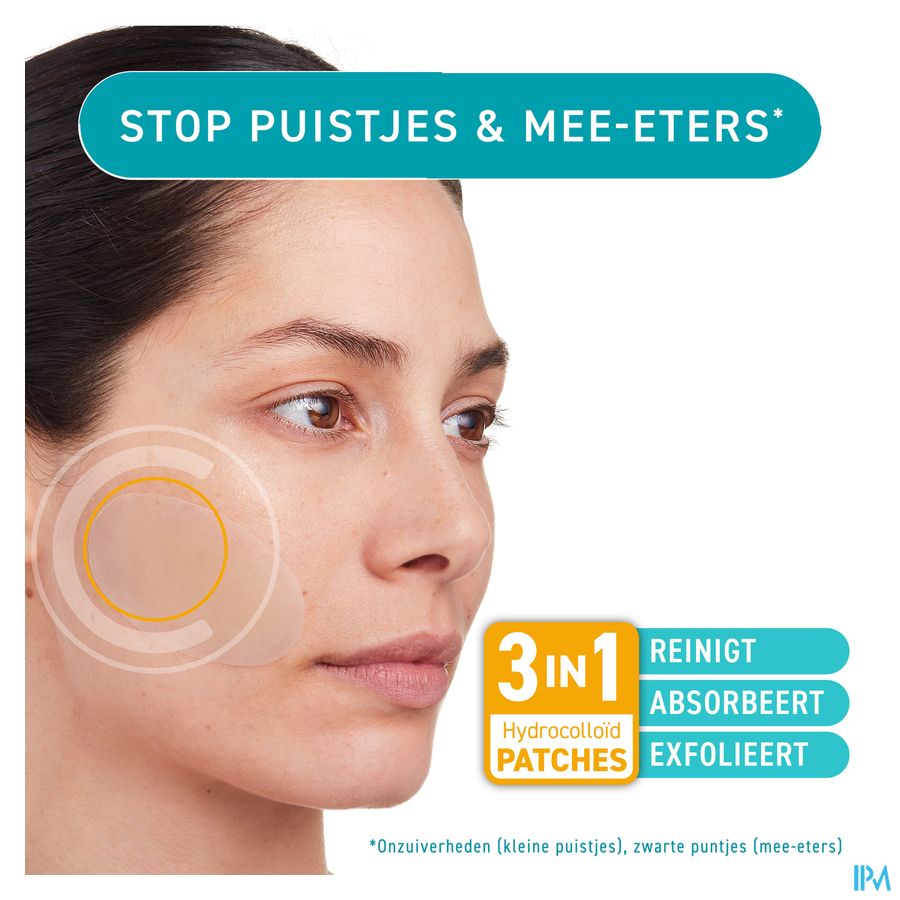 Compeed® Patch Anti-imperfections* Purifiant Nuit | Patch hydrocolloïde | 7 patchs