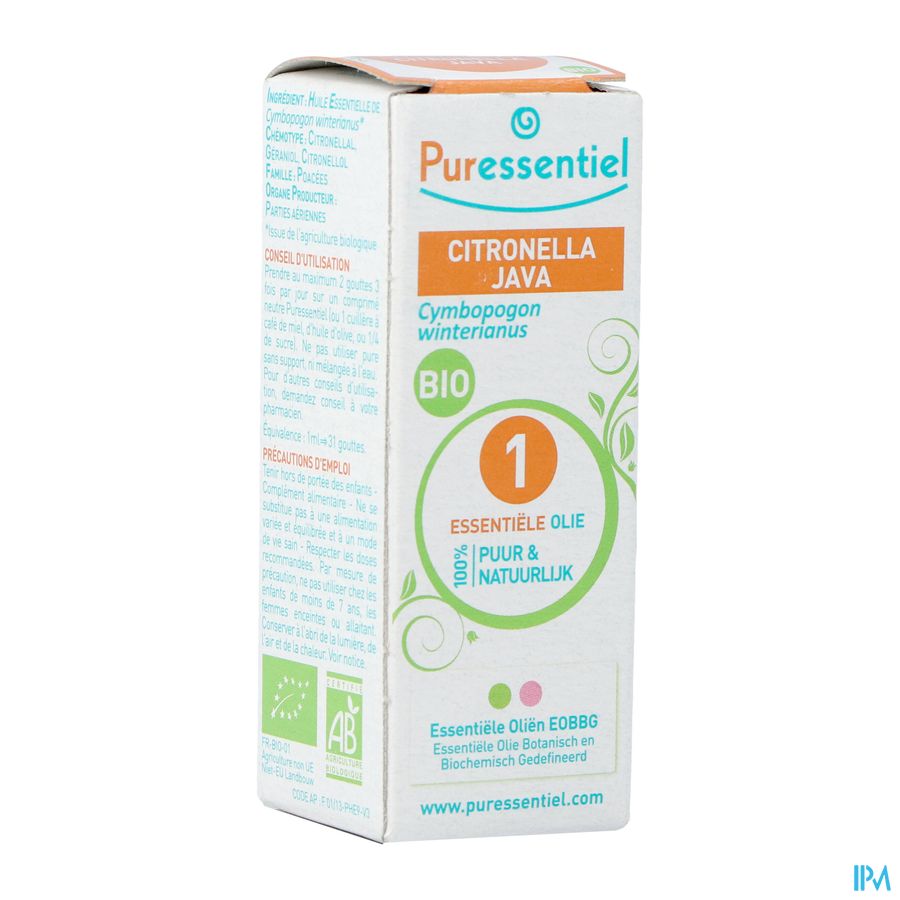 Puressentiel He Citronel Java Bio Exp. 10ml