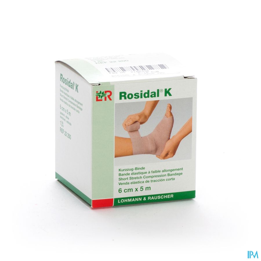 Rosidal K Bande Elast 6cmx5m 22200