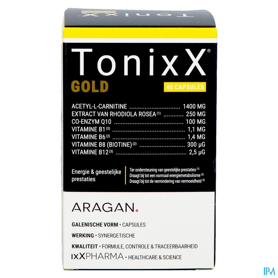 Tonixx Gold Caps 40 Nf