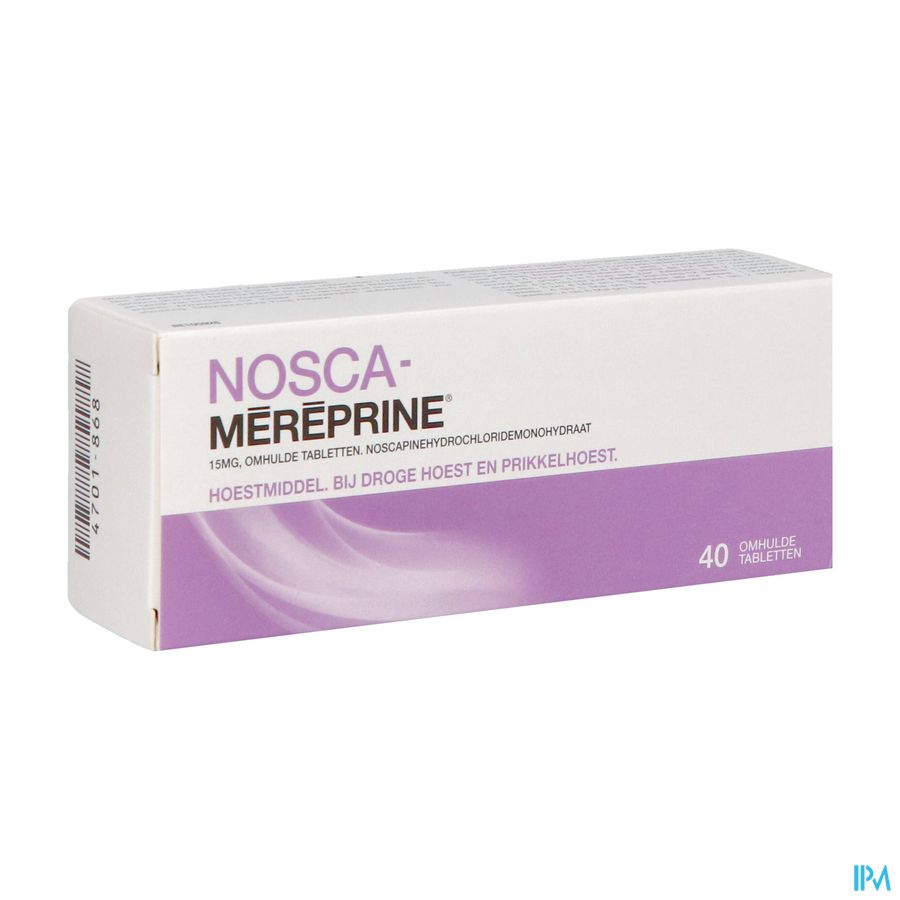 Nosca Mereprine 15mg Comp Enrobes 40