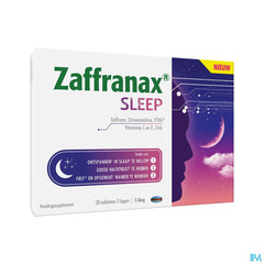 Zaffranax® Sleep 20 Comprimés - Sommeil, Fatigue, Moments De Stress